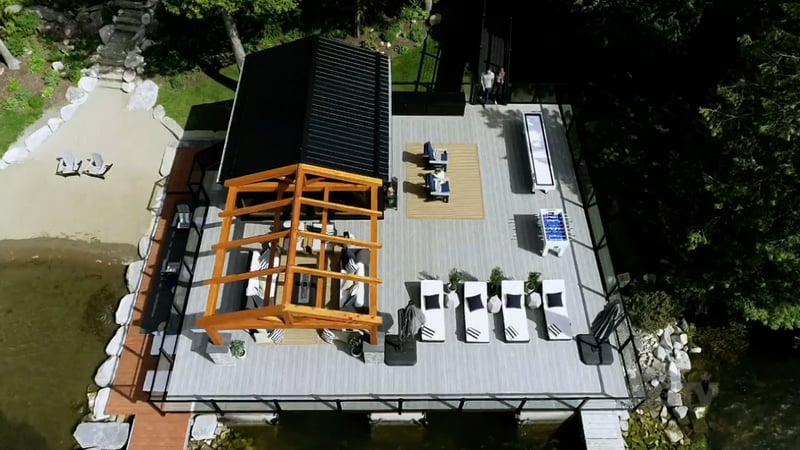 Boathouse Roof Deck Renovation
